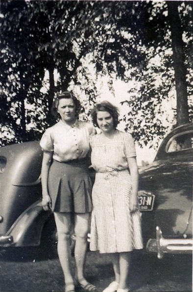 Alberta Miller and Mildred Seem