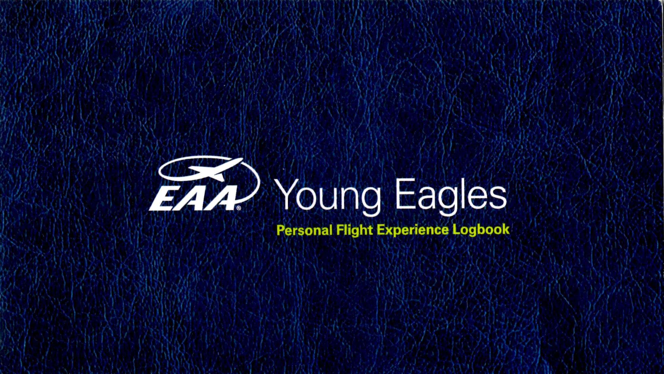 David Sawyer's Young Eagles Logbook - 1