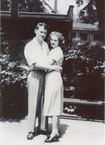 Gordon and Shirley Ponceby, 1948