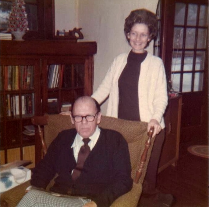 Gordon and Shirley Ponceby, December 25, 1974