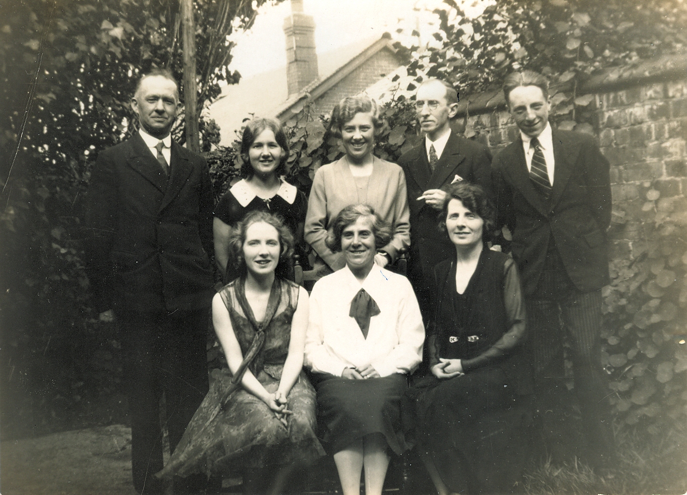 Hartley Frederick Watts family, Blackpool, 1929