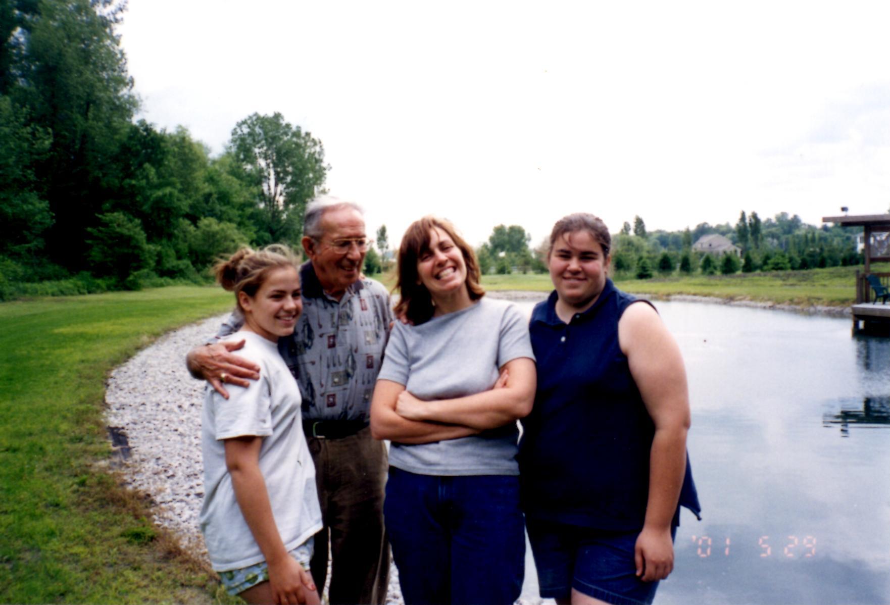 Lisa, John, Jean, Erin Zabowski, 2001/05
