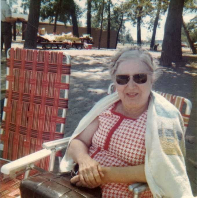 Luella Seem, 1974-07, Crane Creek, Ohio