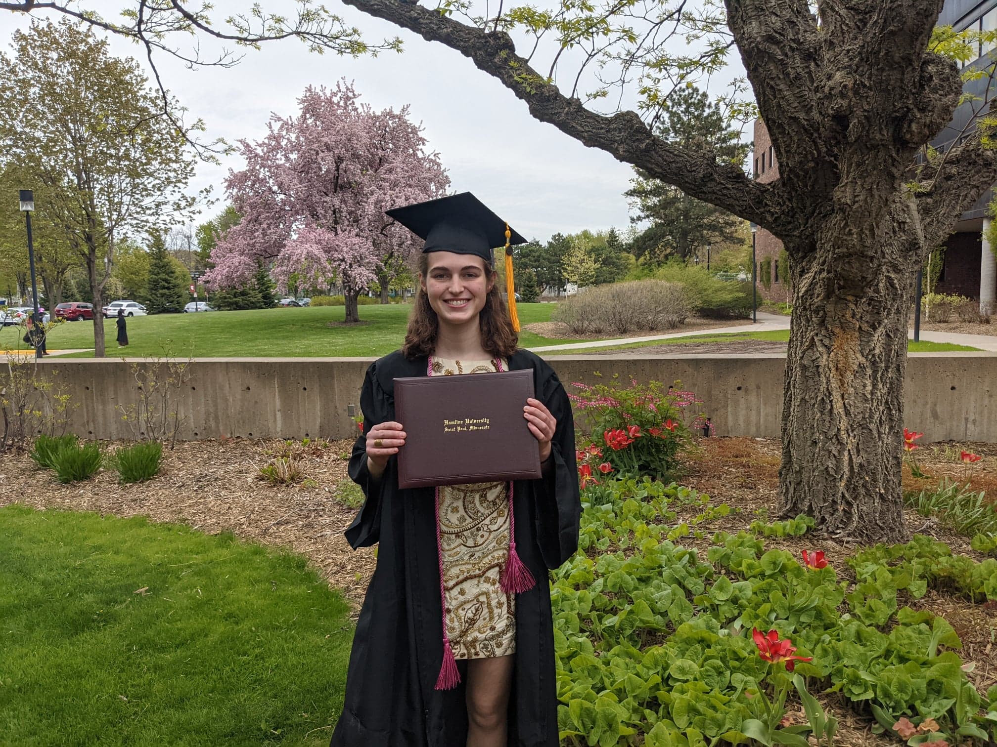 Sarah Sawyer Hamline Commencement, 2021, image 010