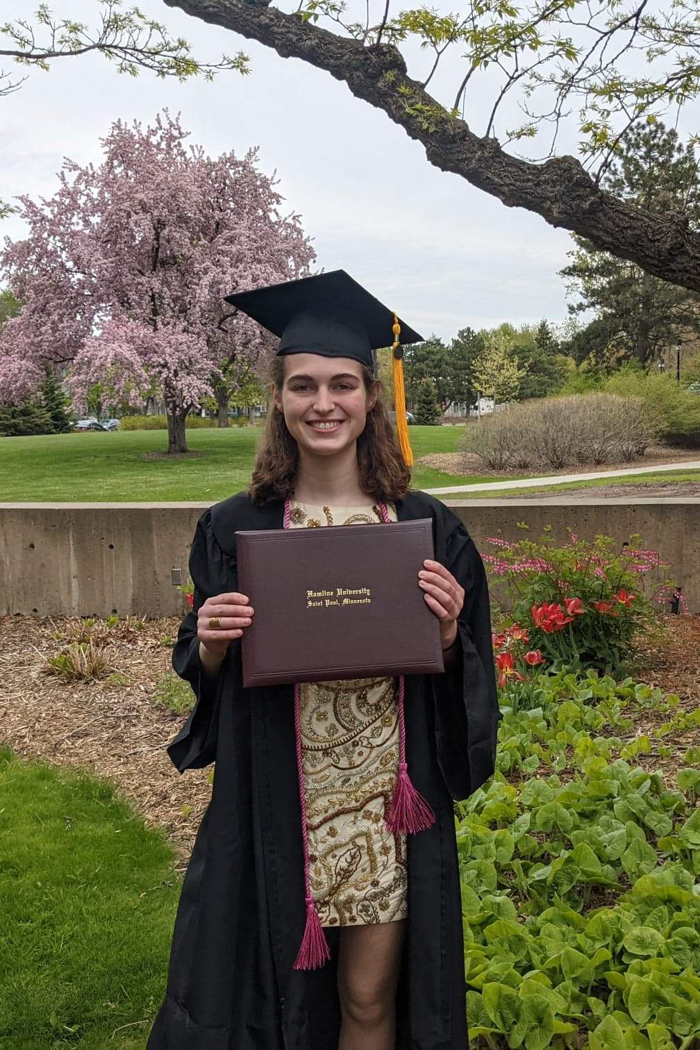 Sarah Sawyer Hamline Commencement, 2021, image 011