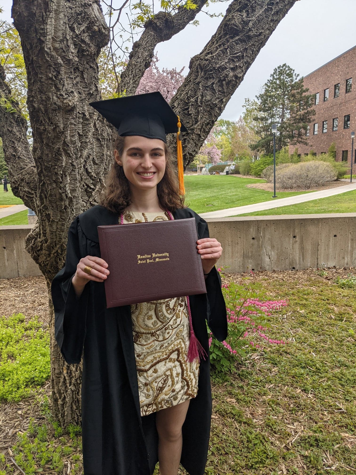 Sarah Sawyer Hamline Commencement, 2021, image 012