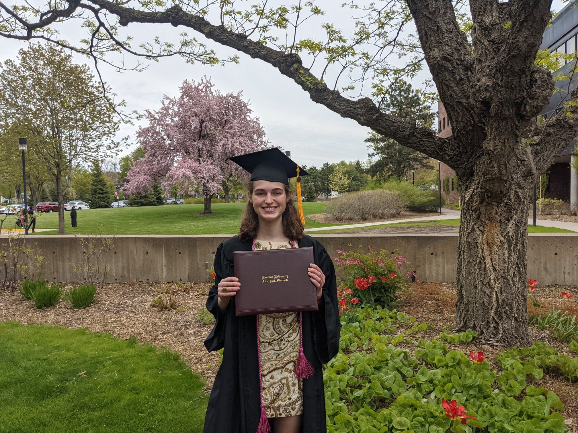 Sarah Sawyer Hamline Commencement, 2021, image 013