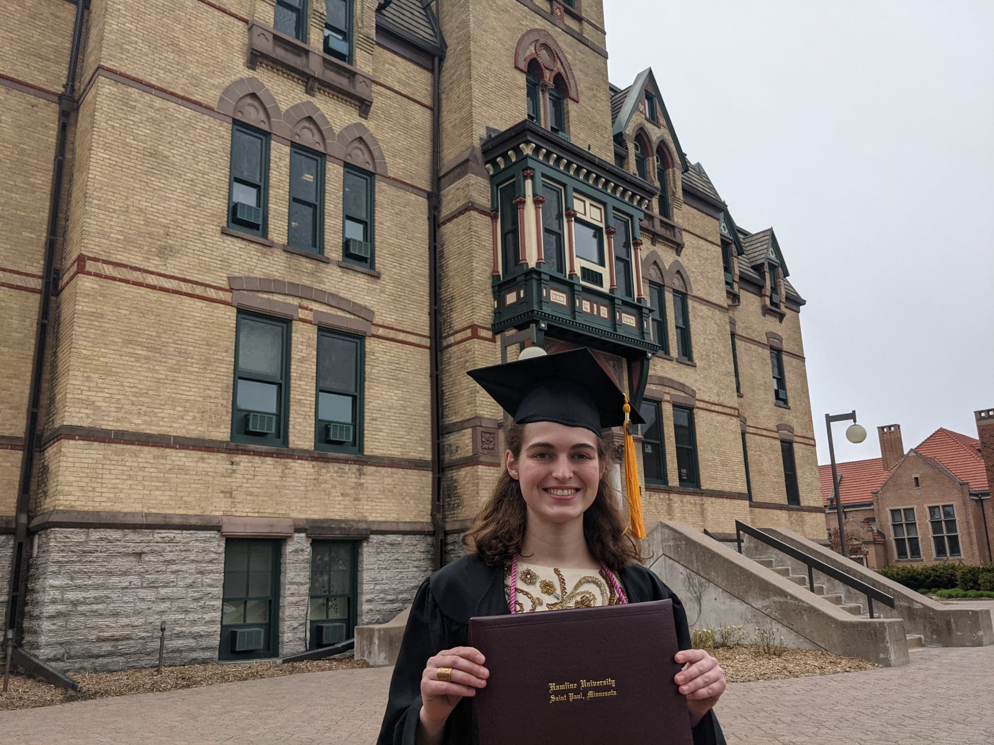 Sarah Sawyer Hamline Commencement, 2021, image 014