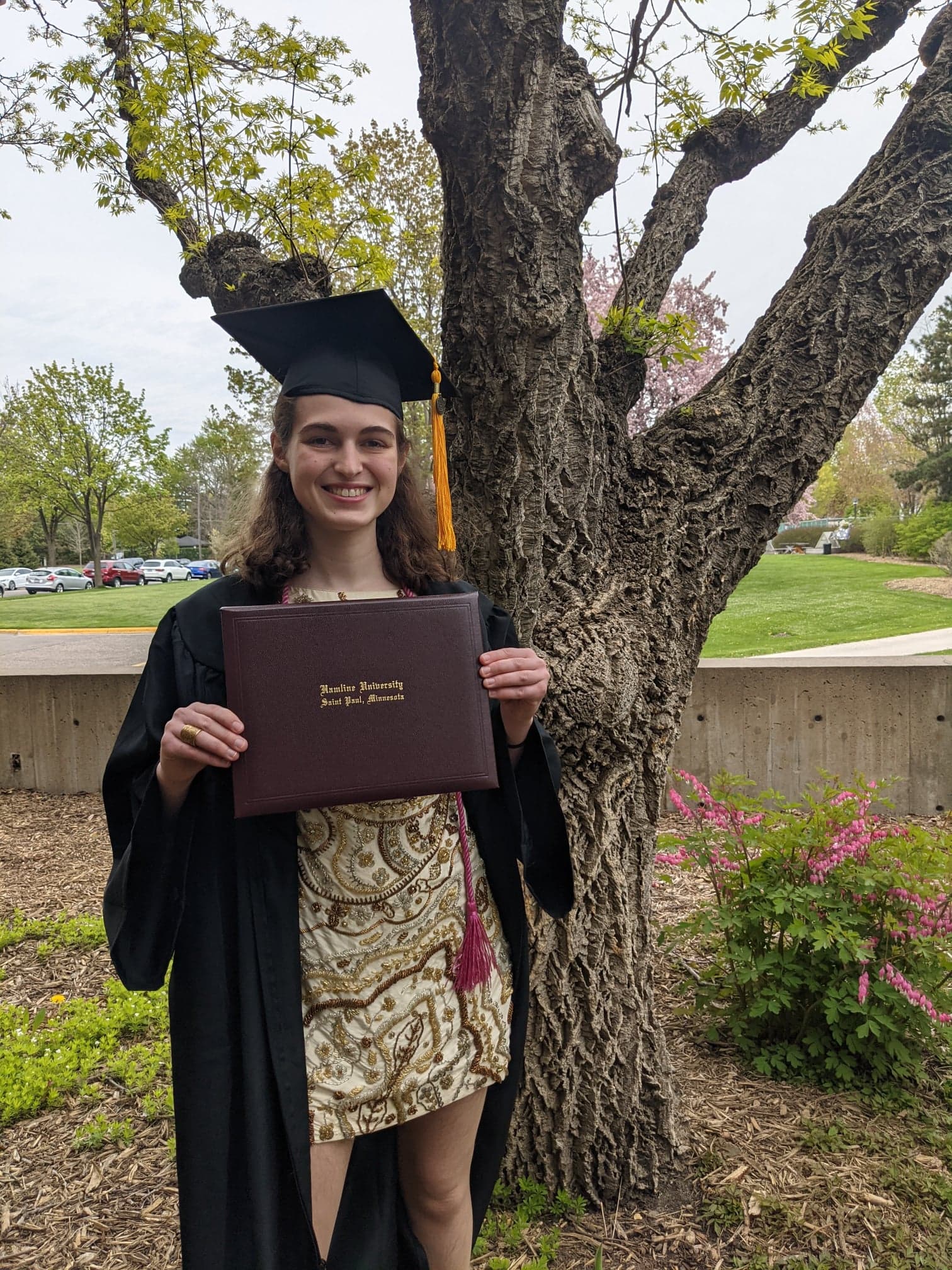 Sarah Sawyer Hamline Commencement, 2021, image 021