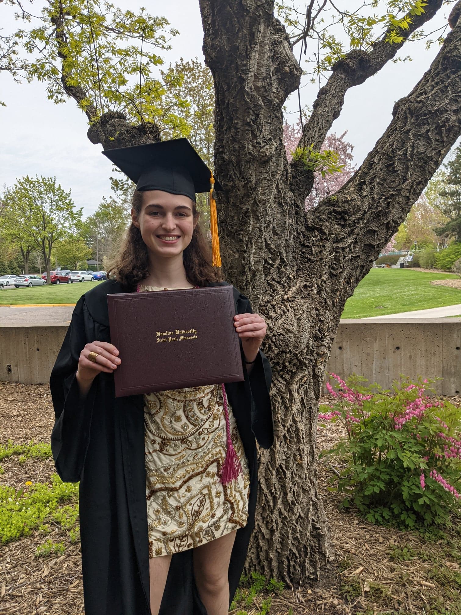 Sarah Sawyer Hamline Commencement, 2021, image 027