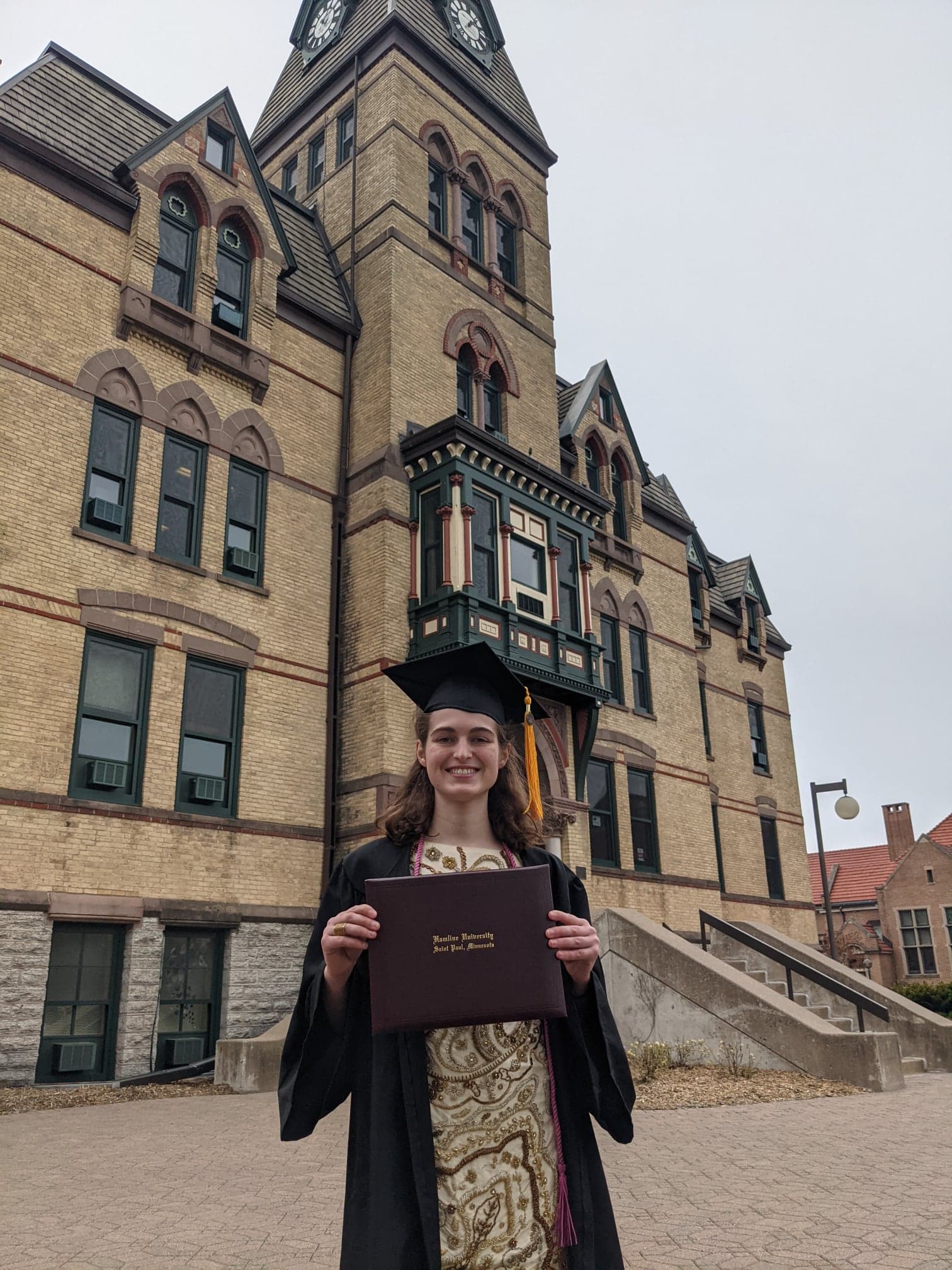 Sarah Sawyer Hamline Commencement, 2021, image 028