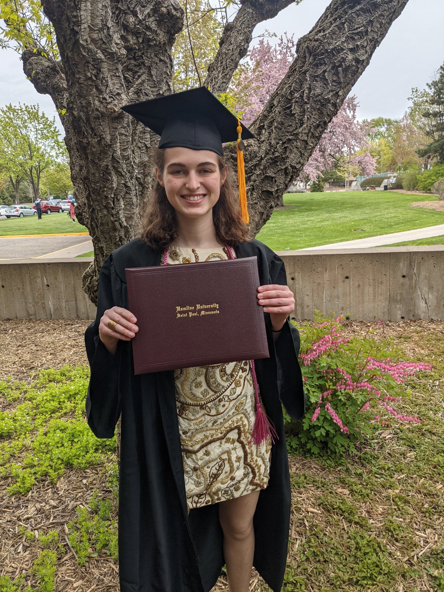 Sarah Sawyer Hamline Commencement, 2021, image 032