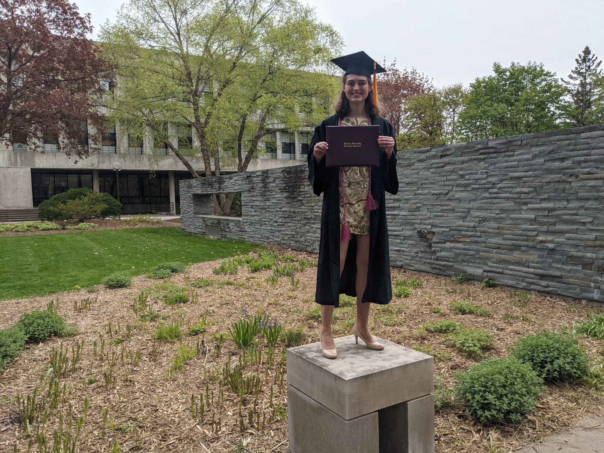 Sarah Sawyer Hamline Commencement, 2021, image 035