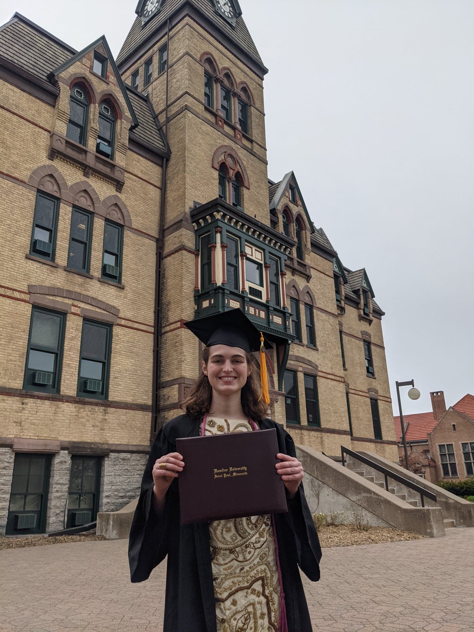 Sarah Sawyer Hamline Commencement, 2021, image 036