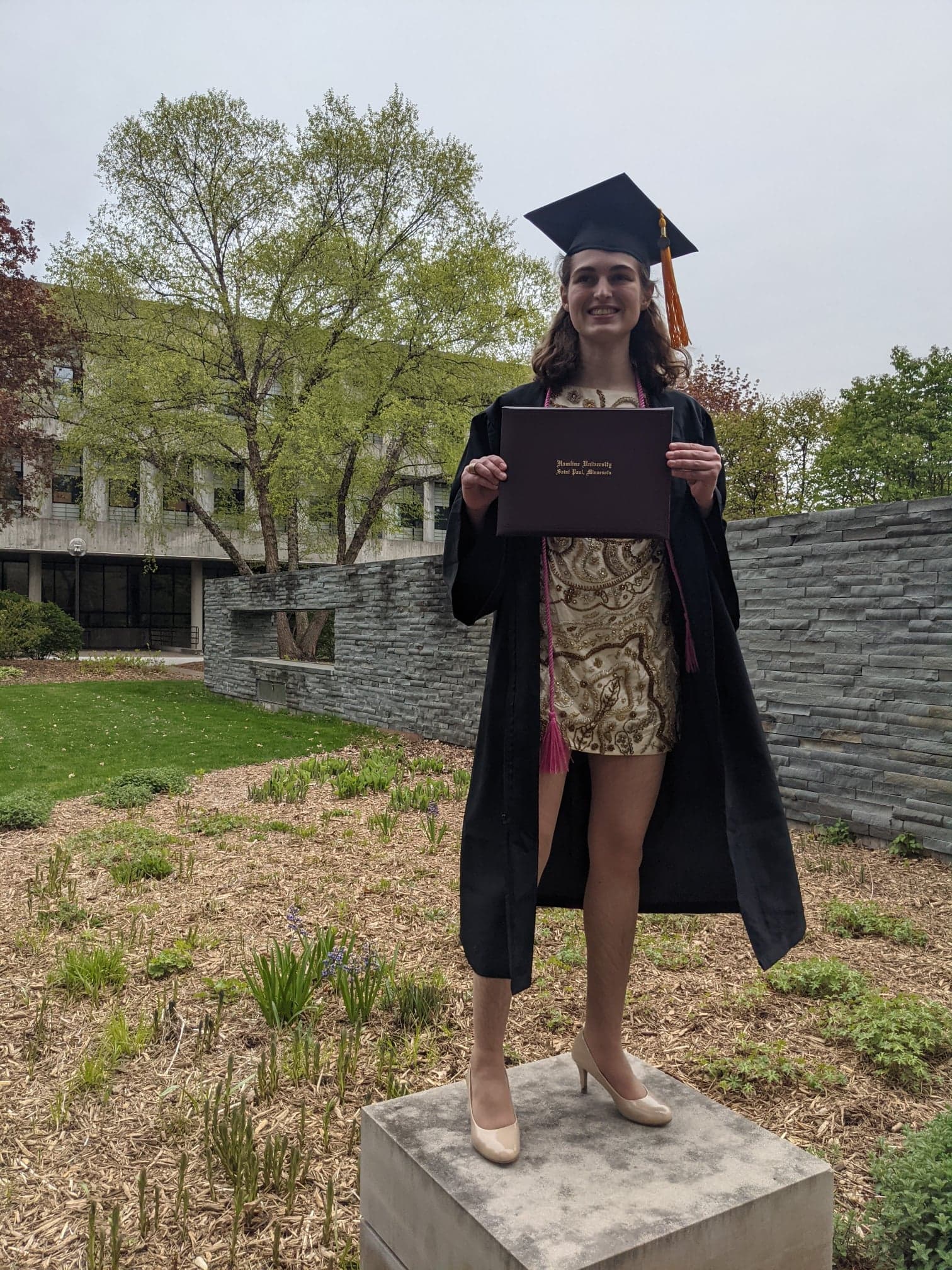 Sarah Sawyer Hamline Commencement, 2021, image 037