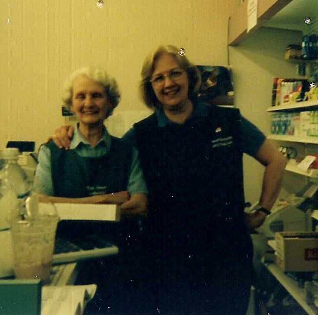 Shirley Ponceby and Lousise Watts, January, 2011