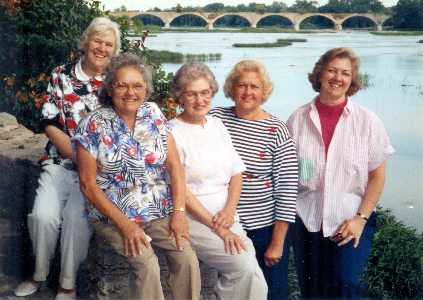 Sisters: Irma, Rose, Shirley, Linda, and Louise Armstrong