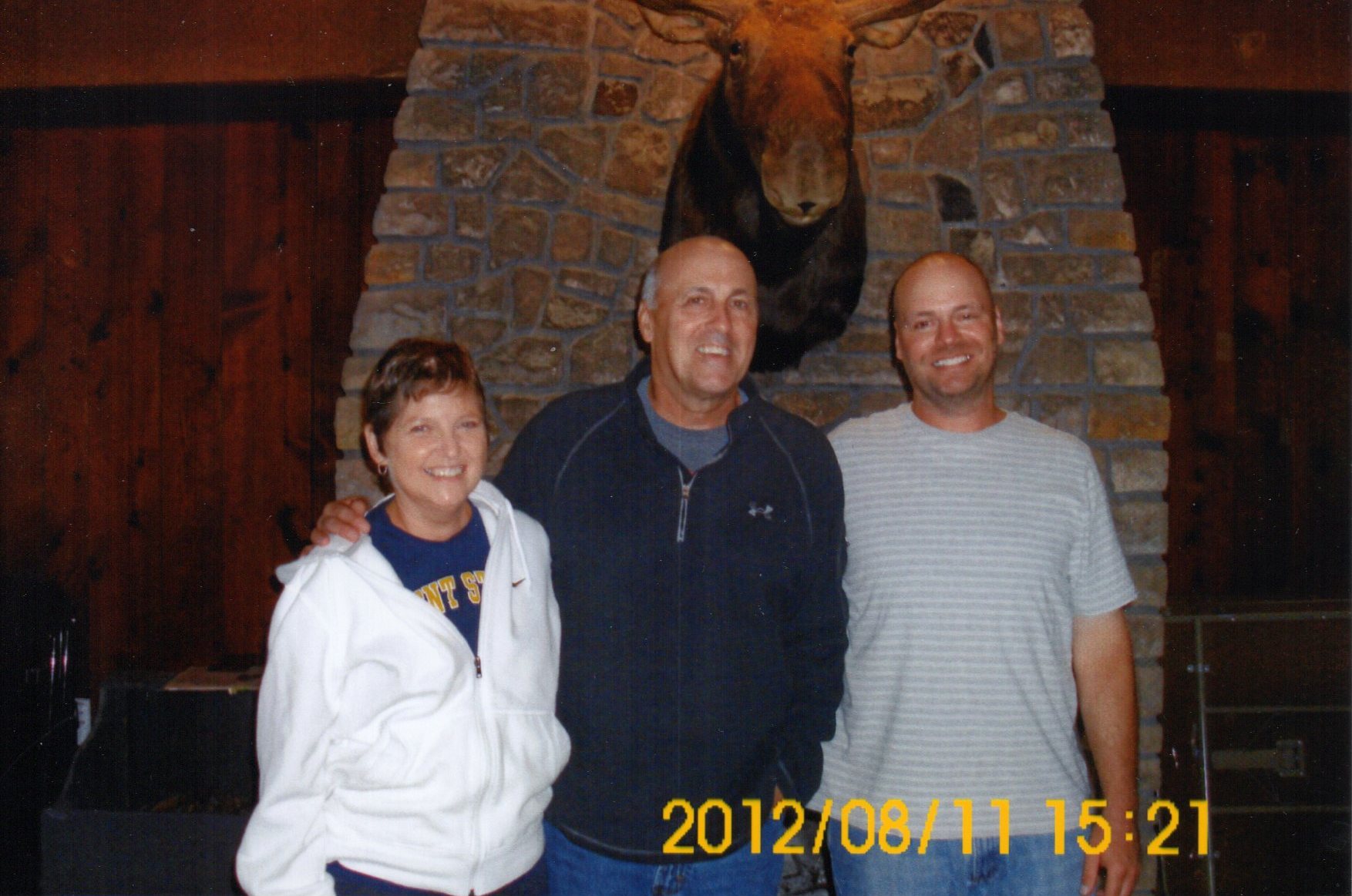 Susan, Joe, and Jonathon Zabowski, 2012/08/11