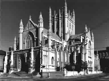 Trinity Cathedral, Cleveland, Ohio (Cleveland State University, Maxine Goodman Levin College of Urban Affairs) - Visit in a new window.