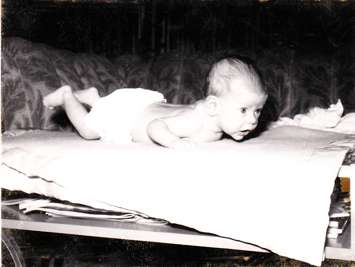 David Ponceby, baby
