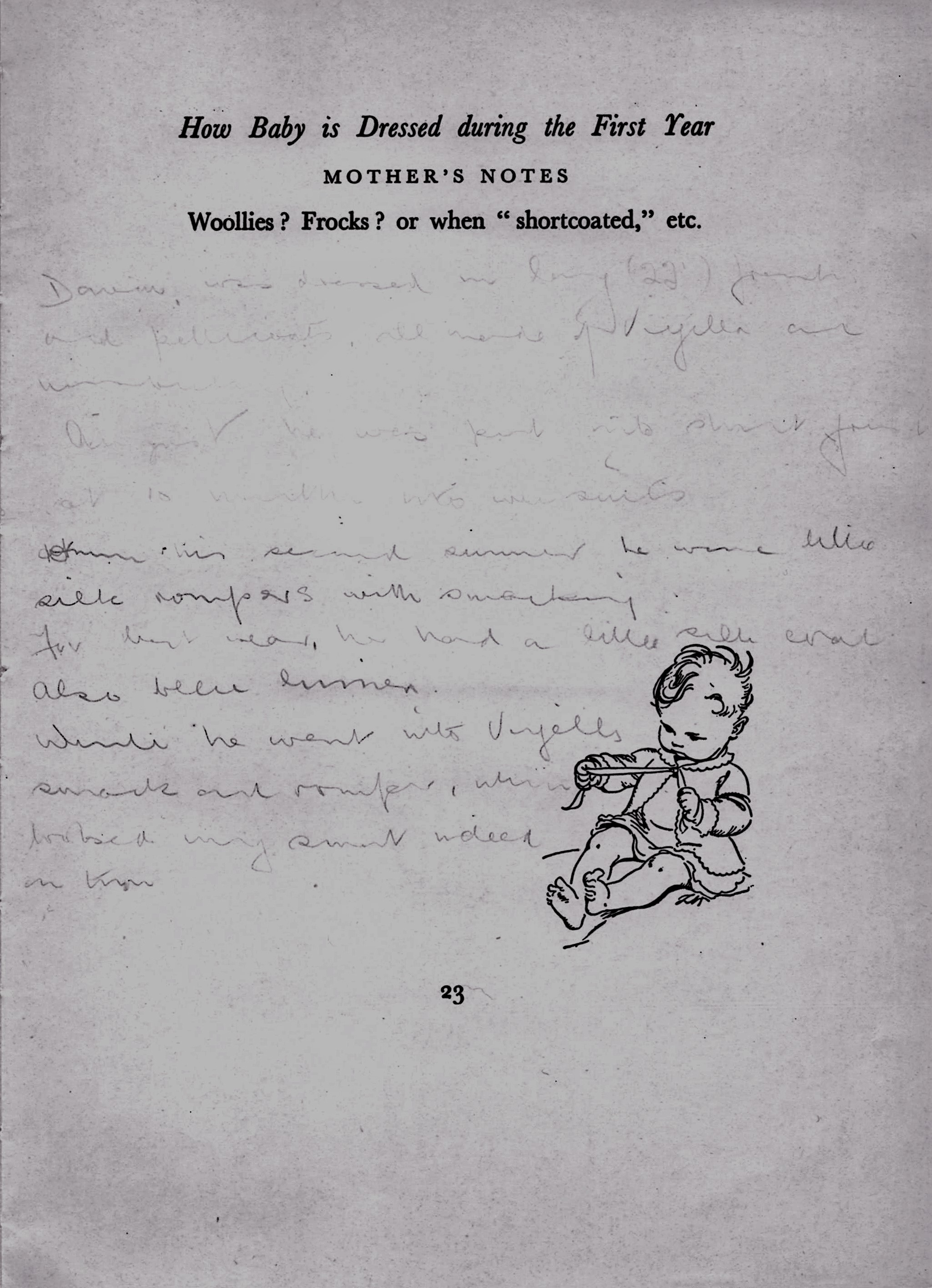 David Stephen Watts Babys Log Book page 23