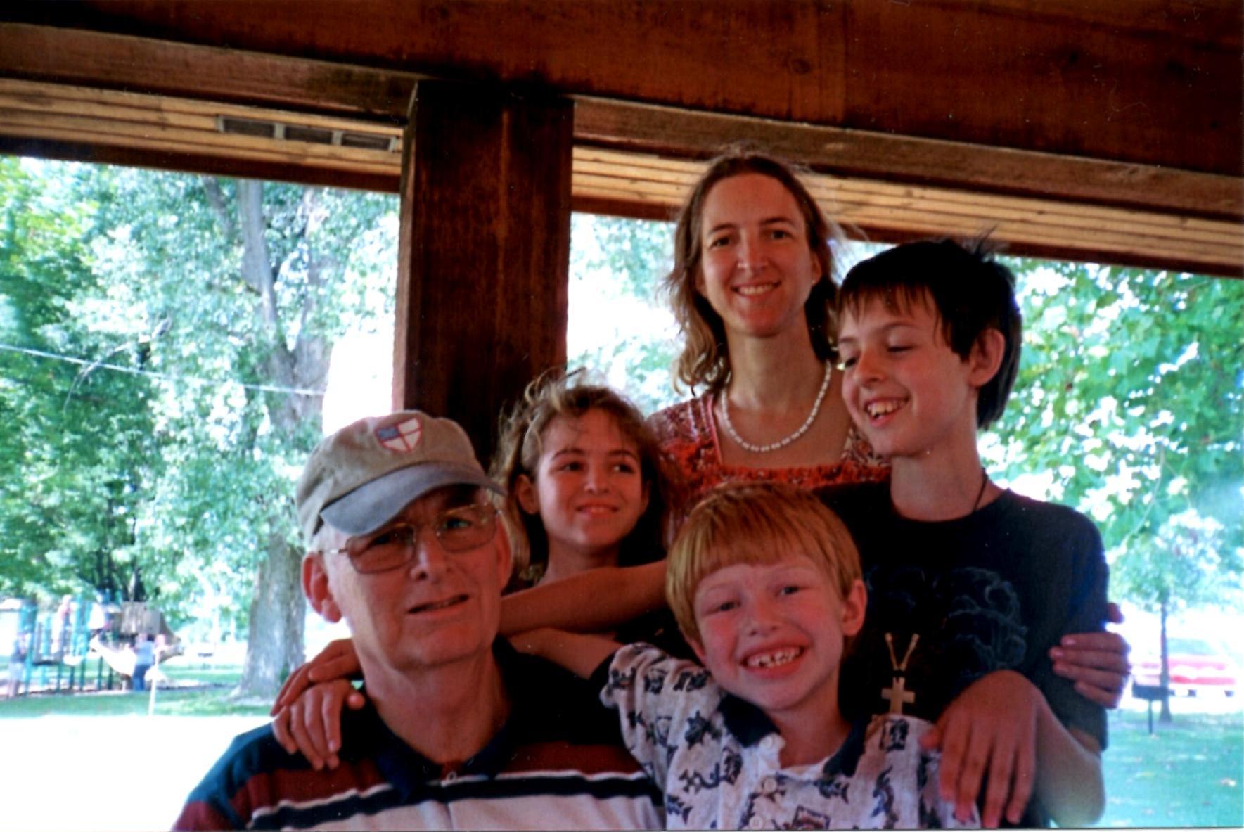 David Watts, Sarah, Katherine, David, George Sawyer