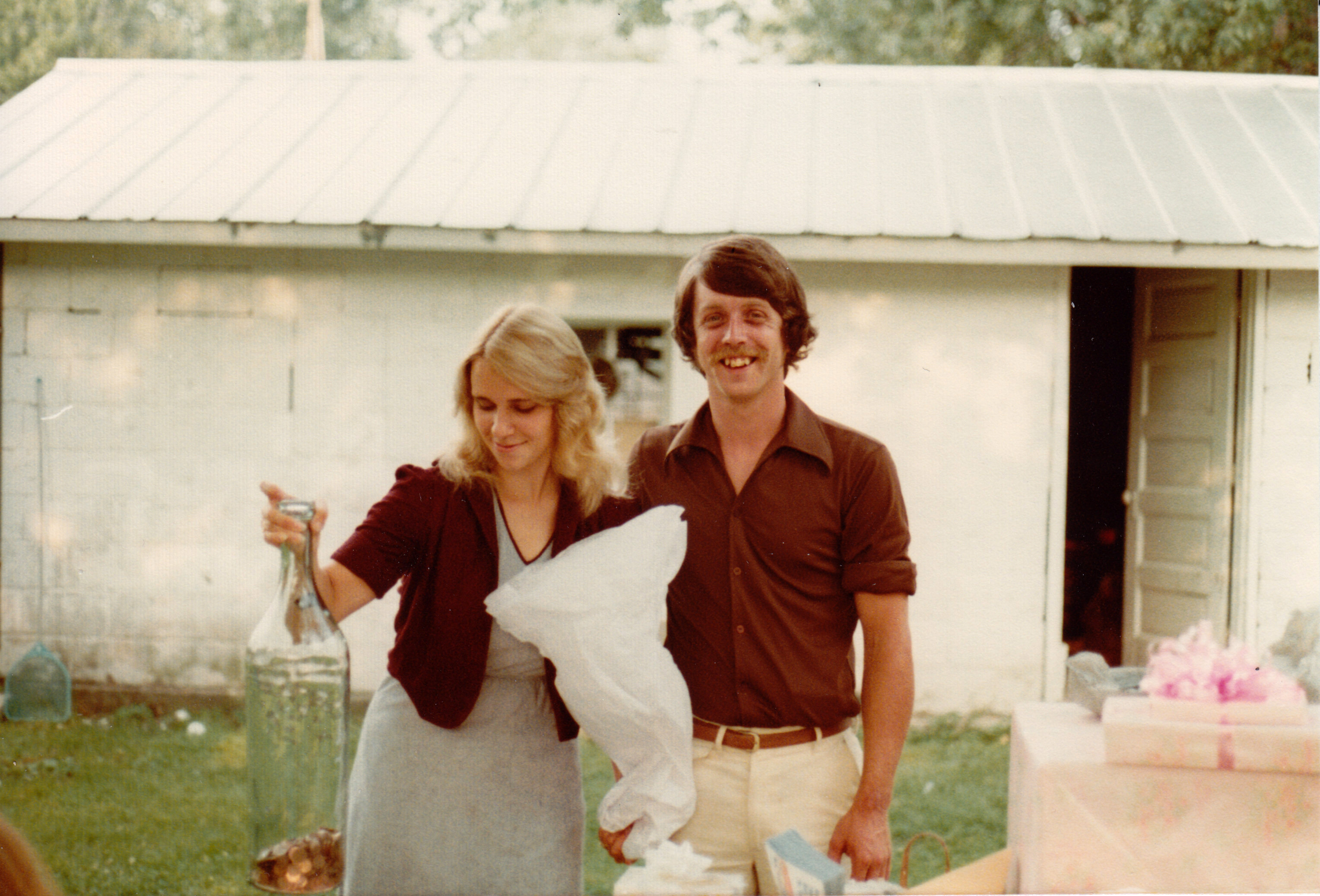 Dennis and Debra McDonald, young couple