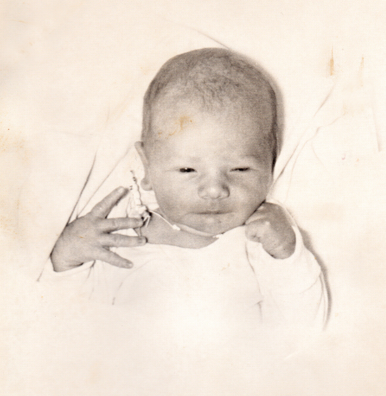 Edward Ponceby,one day old