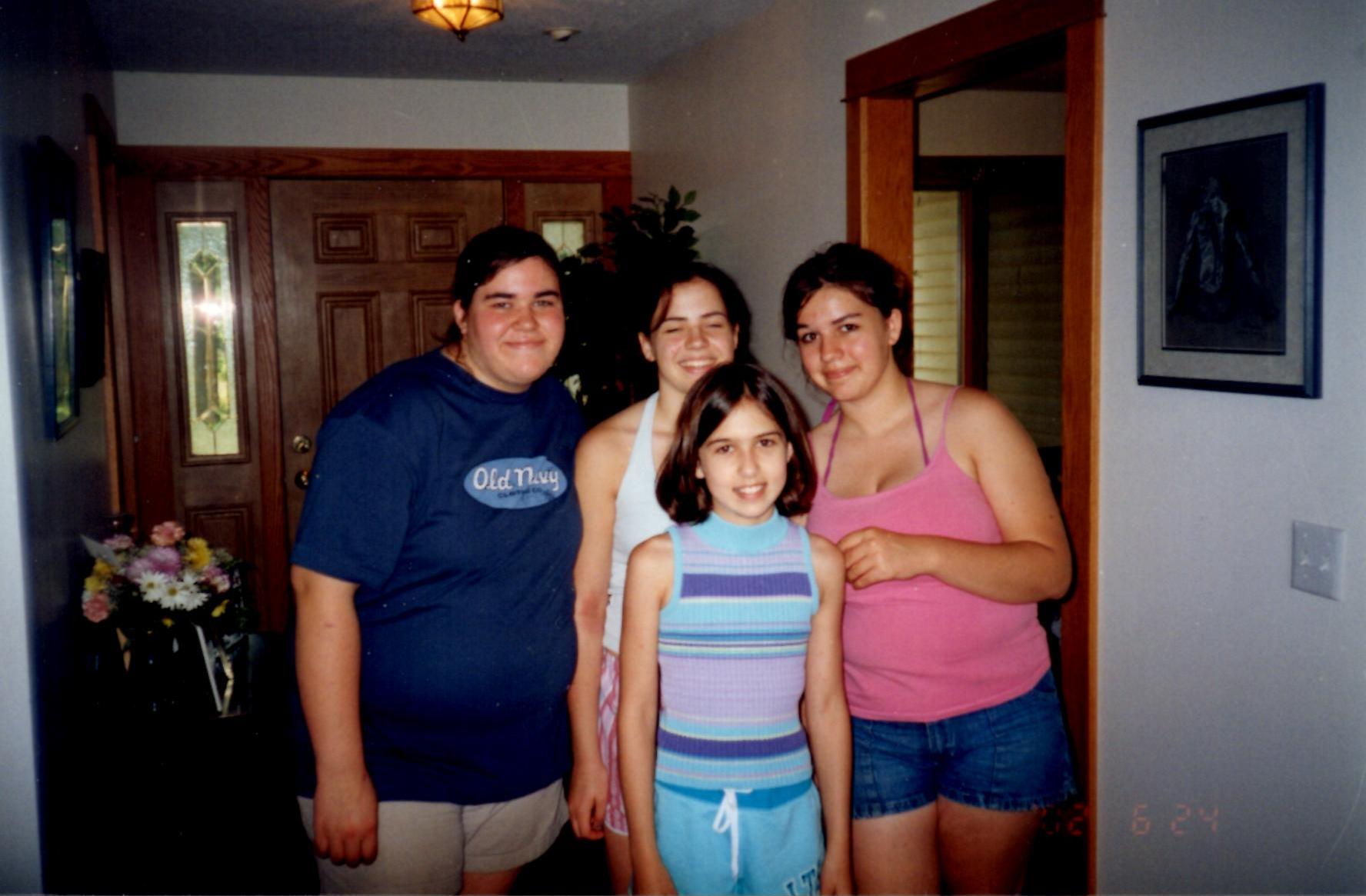 Erin, Lisa, Rebecca, and Hope Zabowski