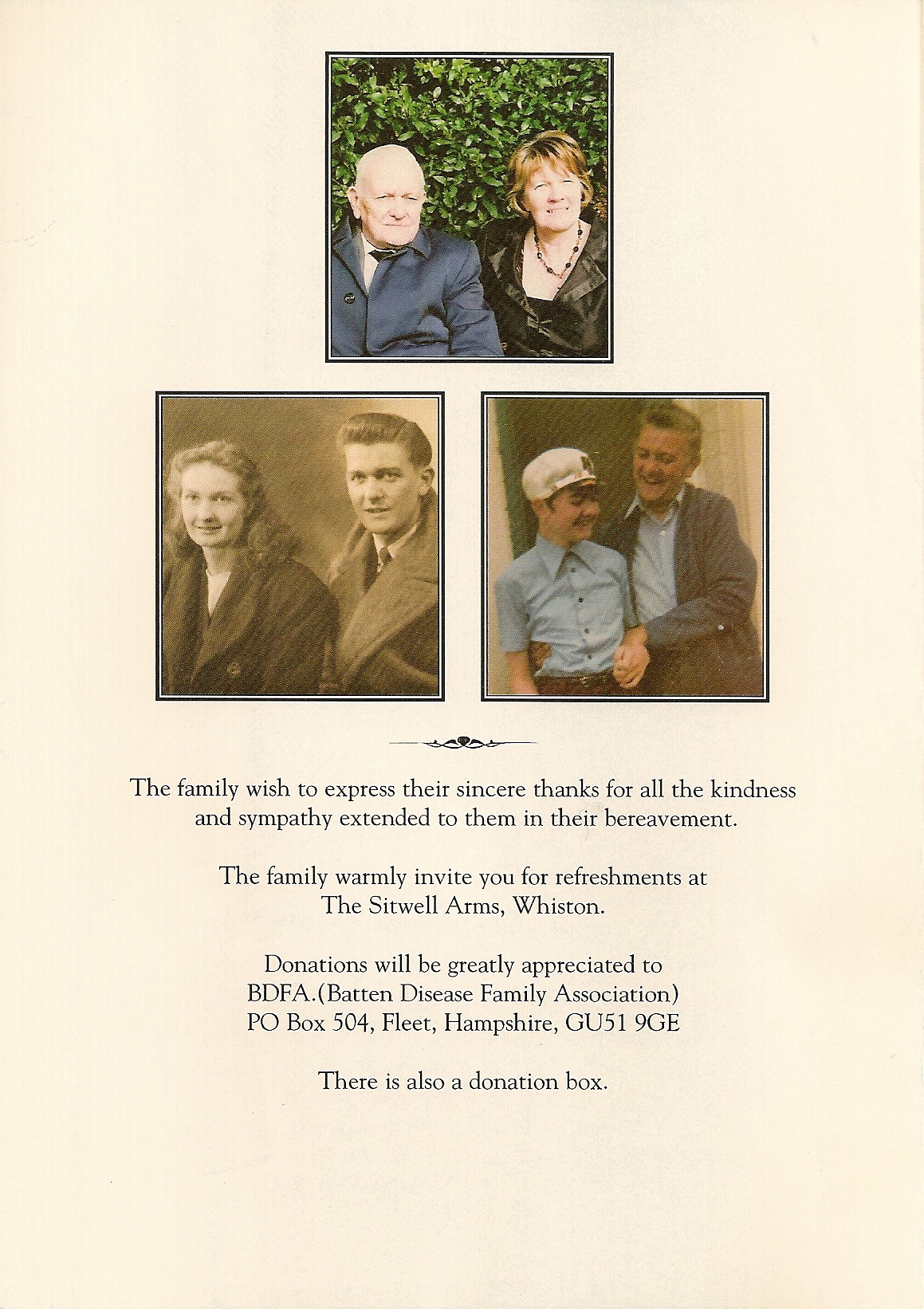 In Loving Memory of Eric Young, 4