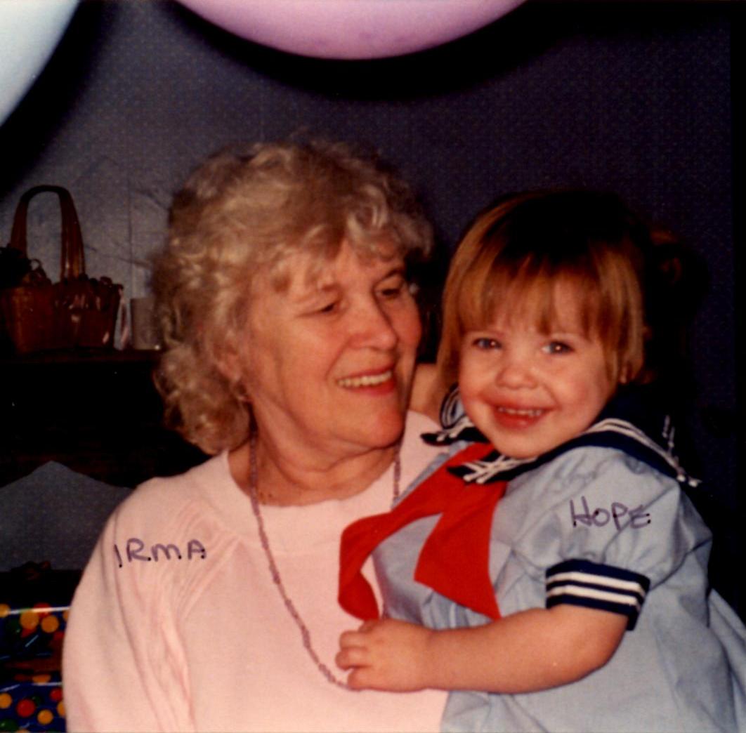 Irma Zabowski and Hope Pennell