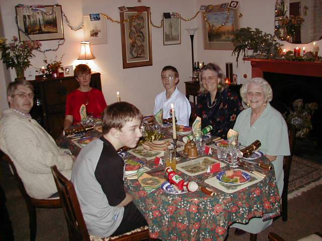 Michael Pearson; Judy, Anthony, David Jolliffe; Jane (Jolliffe) Pearson; Sylvia Jolliffe