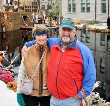 Judy and Peter Jolliffe, Quebec, 2014