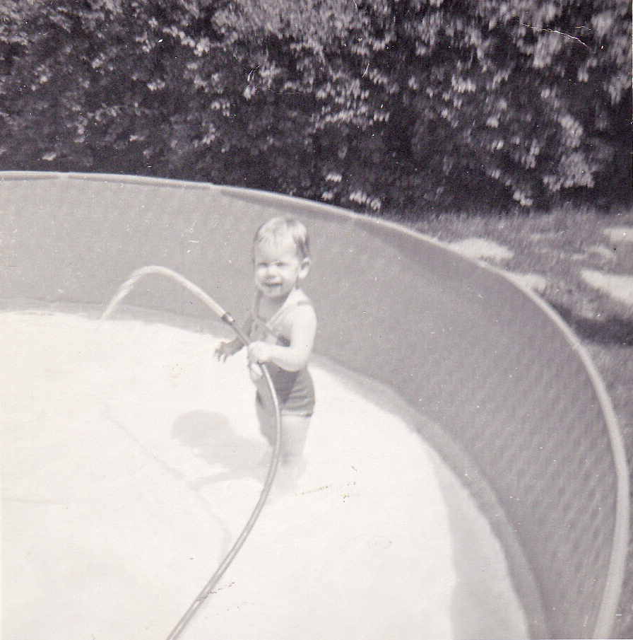 Laura Ponceby, todler - January, 1964