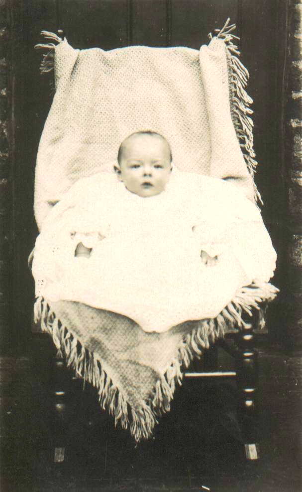 Sam Young, baby