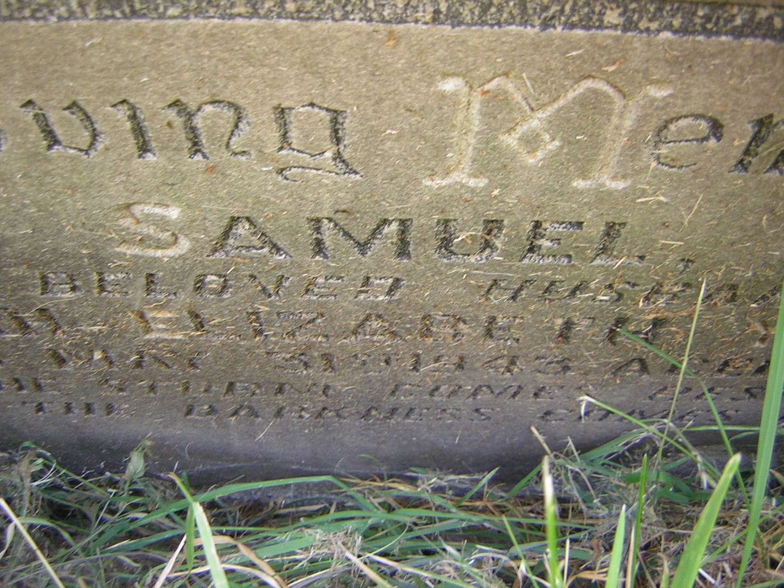 Samuel Young's (Died 1943) Gravestone from Craig Mollekin