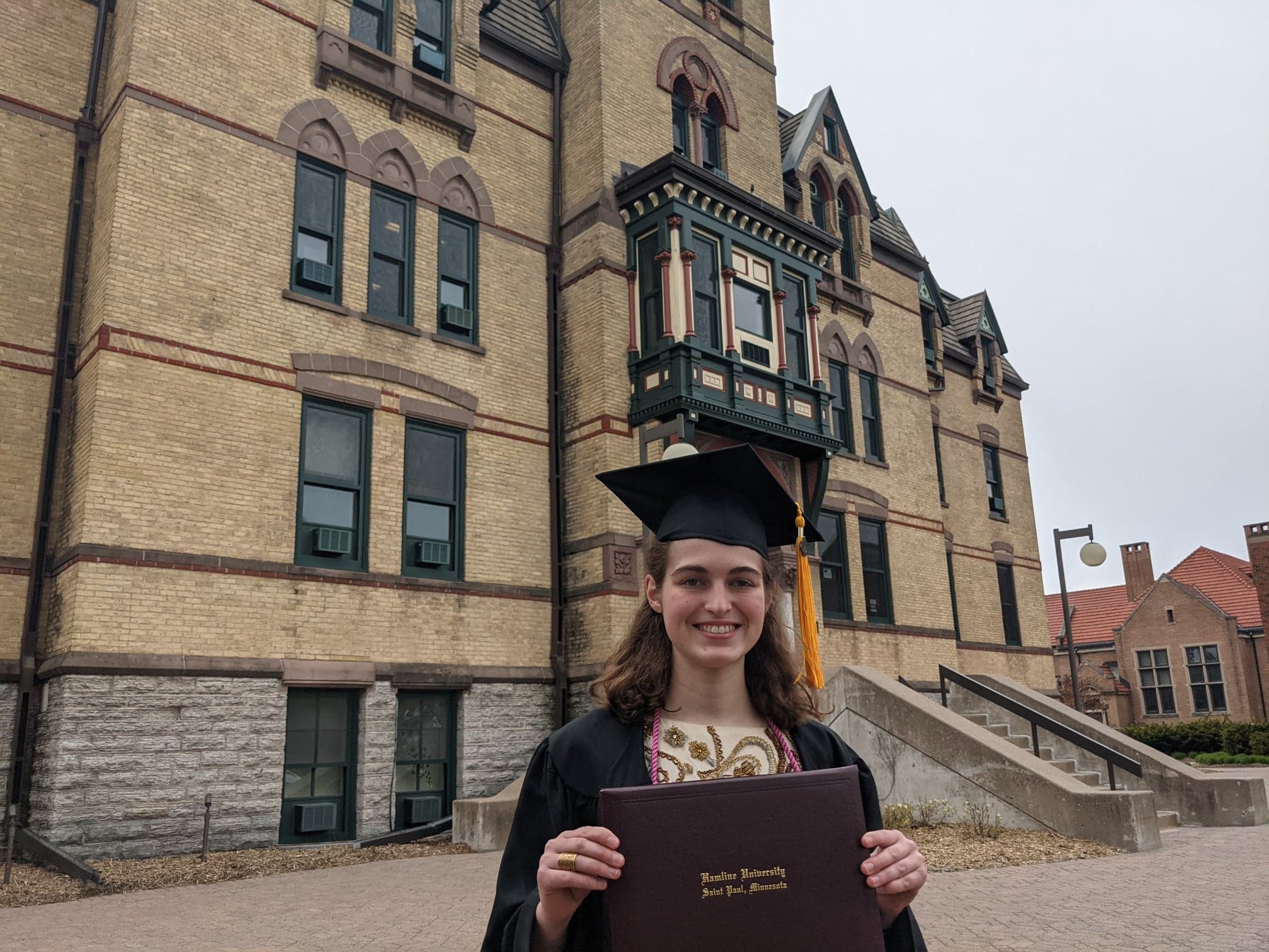Sarah Sawyer Hamline Commencement, 2021, image 014