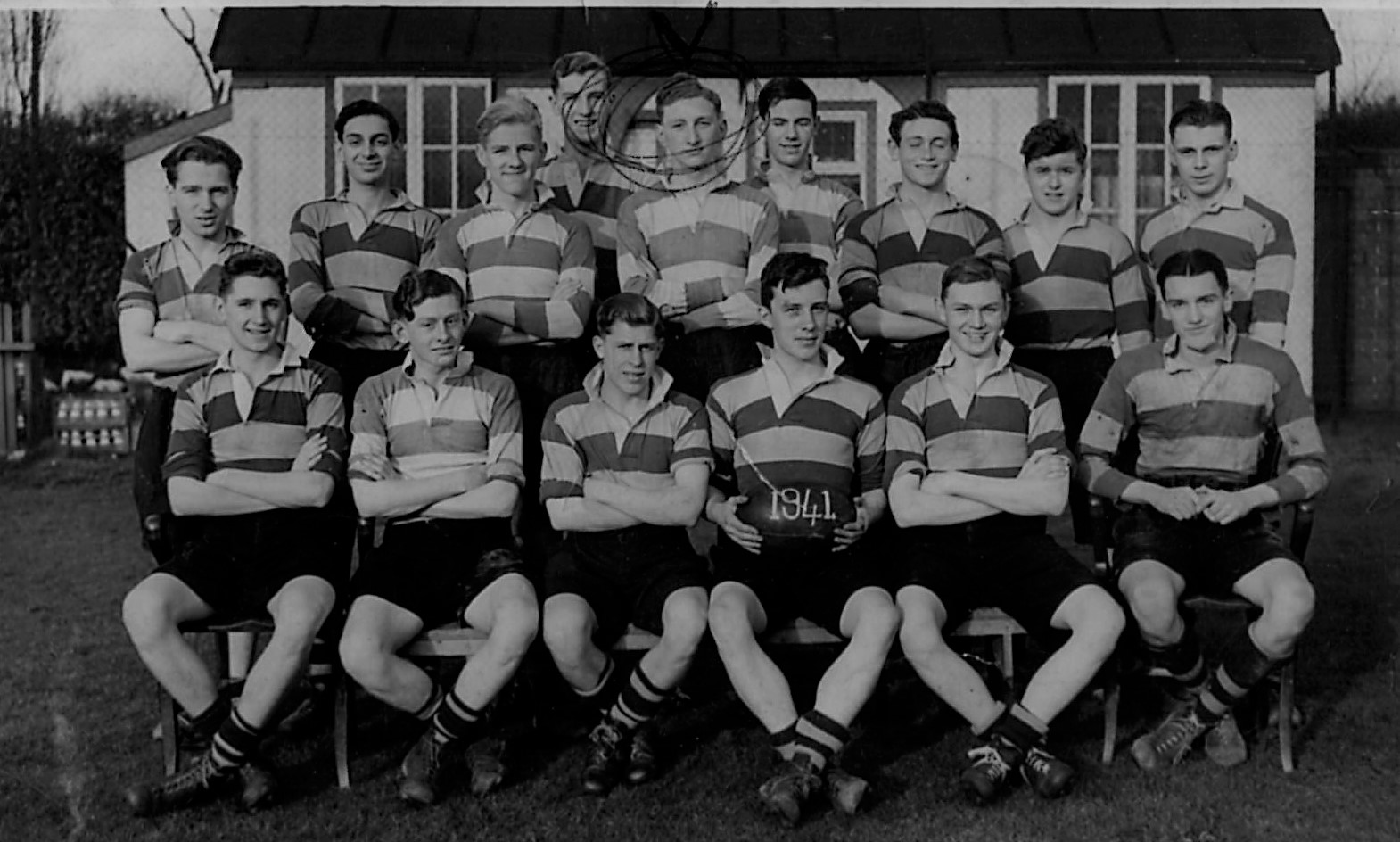 Stanley Jolliffe with Team - back 5th in middle