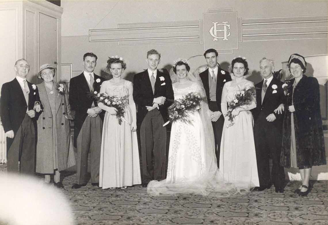 Stanley and Sylvia Jolliffe Wedding