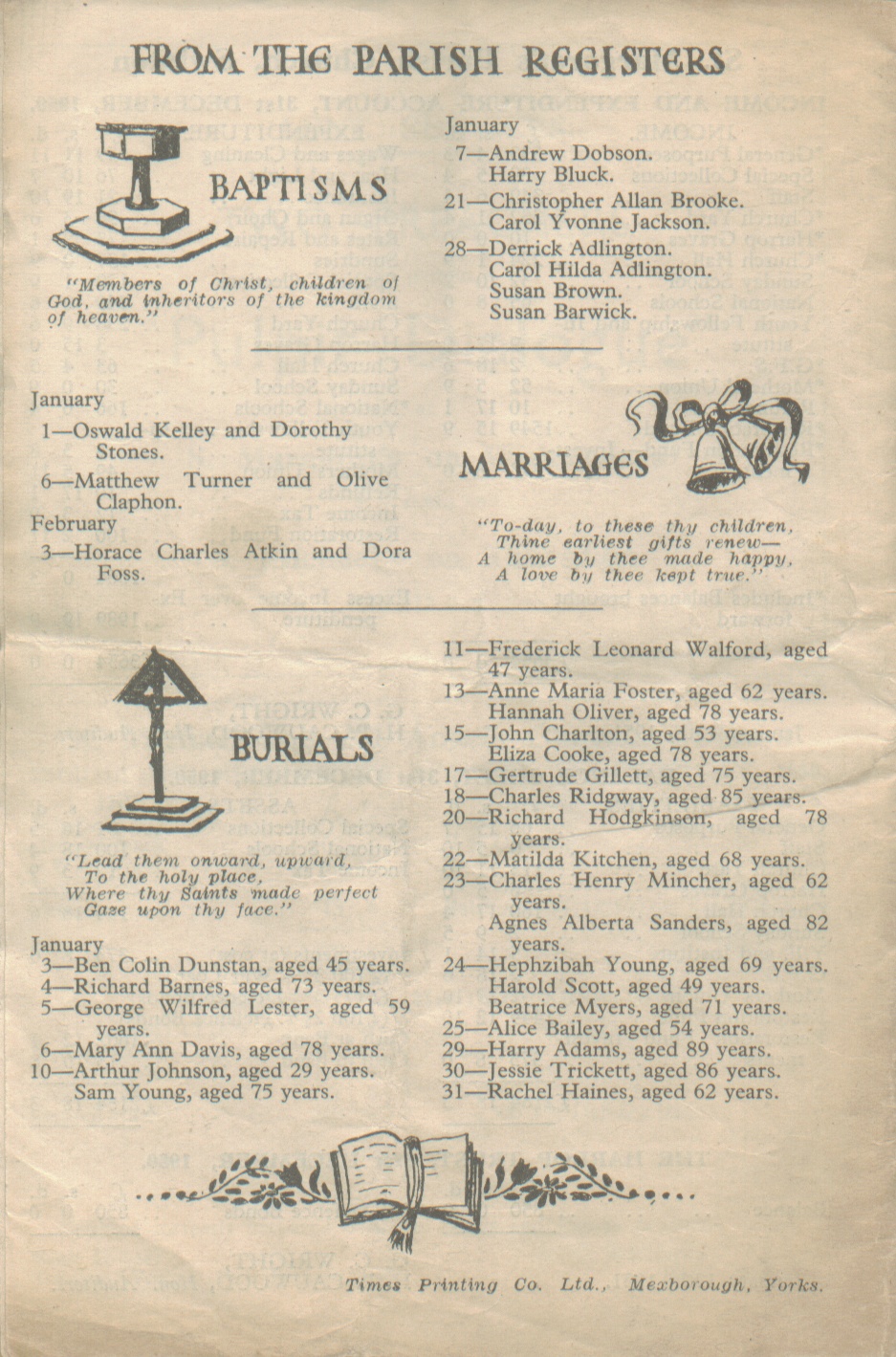 Swinton Parish Magazine, February, 1951, page 24