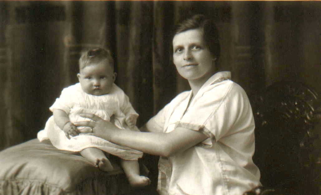 Wilfred and mother Charlotte Young