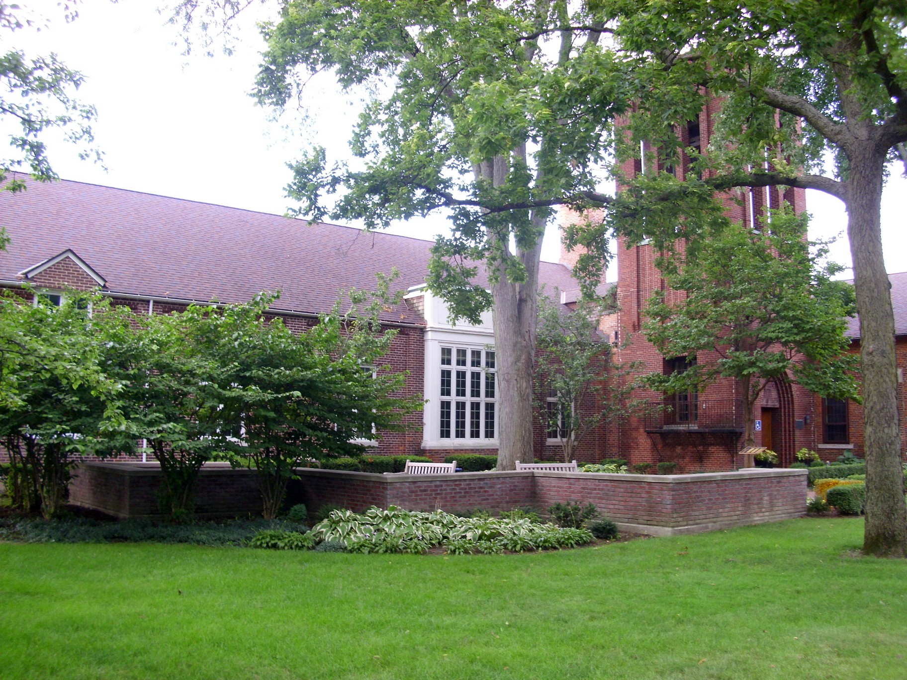 Memorial Garden Front, August, 2020