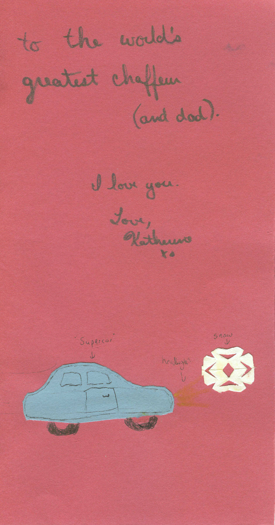 Katherine's Christmas Card - inside right