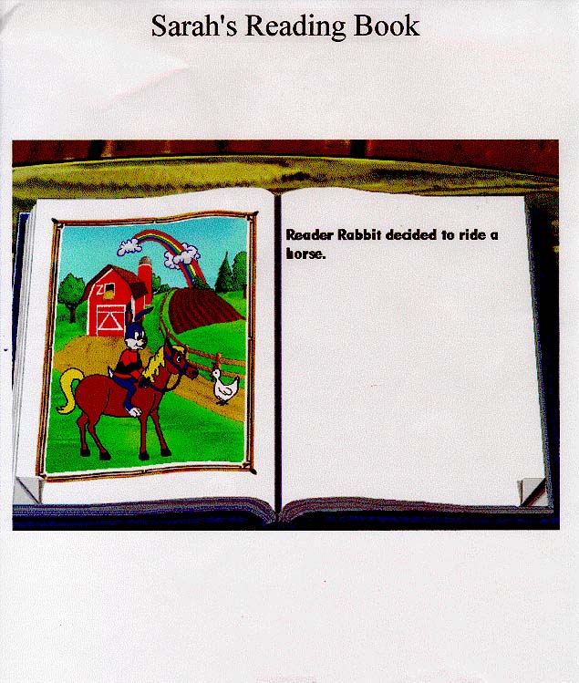 Sarah's Reading Book