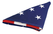 Folded U.S.Flag