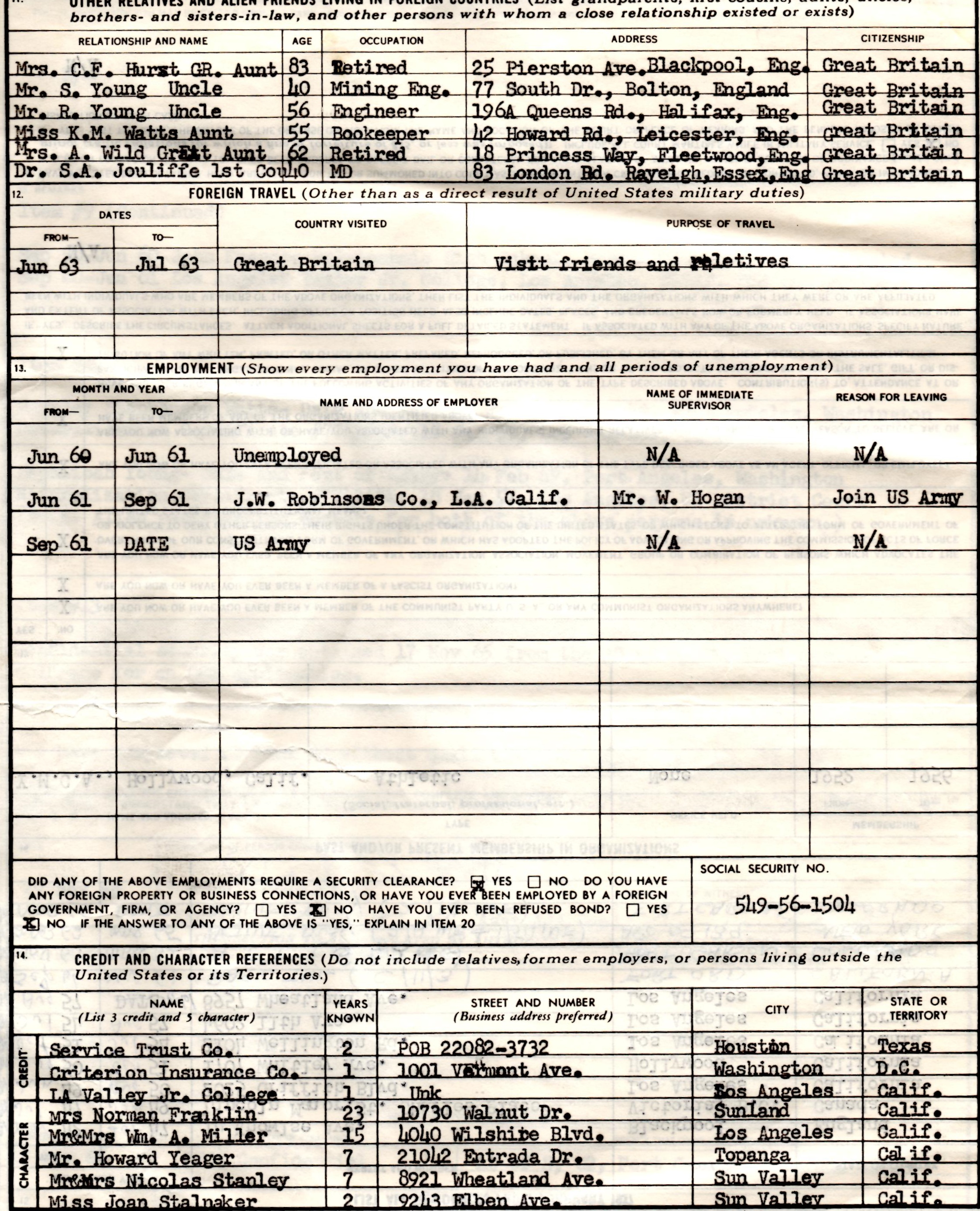 Personal History, page 2