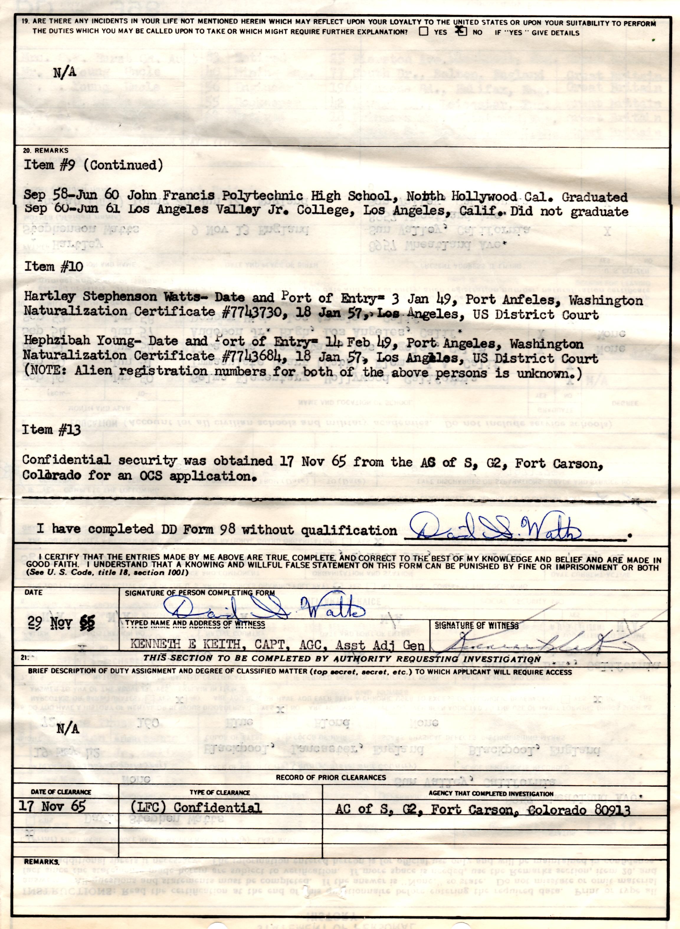 Personal History, page 4