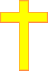 Small Gold Cross - ClickArt